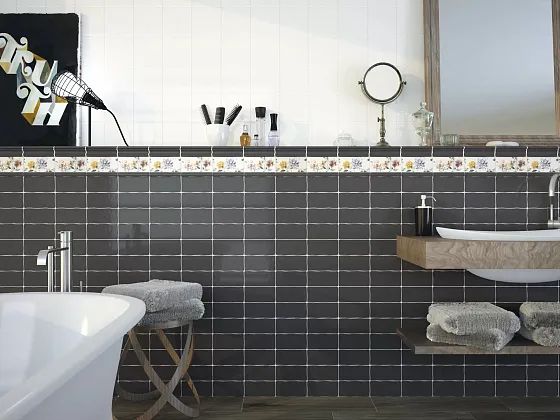 Фото Плитка ANG.EXT.TORELLO VINTAGE WHITE 2x2 Испания