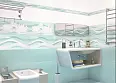 Плитка WT9LST06 Luster Celeste 25х50