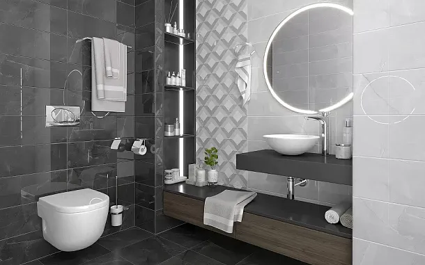 Фото Мозаика MM60150 Декор мозаичный Monti микс 20х60 Россия