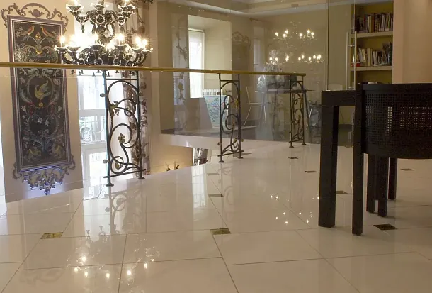 Фото Керамогранит Ariostea PL612528 Grey Marble Luc 120x60 Италия