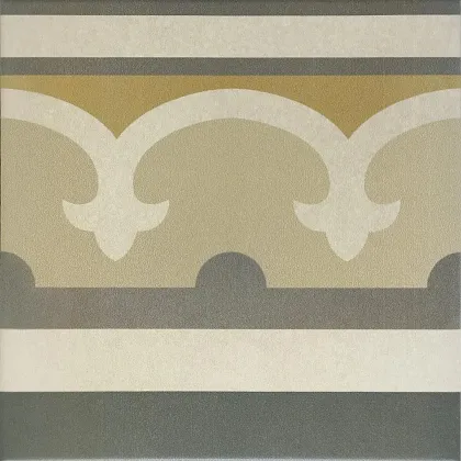 Фото Декор Equipe 20928 Caprice Burgundy Border 20x20 Испания