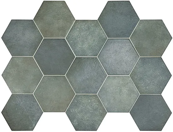 Фото Керамогранит Equipe 24951 Heritage Indigo 17,5x20 Испания