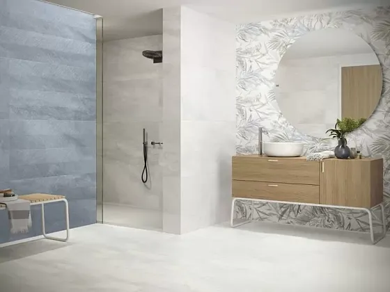 Фото Керамогранит Halima Fleur Blanc Rect. 60X120 Испания