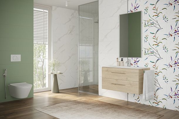 Фото Плитка Grace Statuario 30х90 (NB_0450) Россия