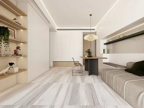 Фото Керамогранит Sandstone Beige Mould-Grain 60x120 (BHM-5003) Китай