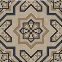 Фото Kerama Marazzi Декор Касабланка бежевый светлый матовый 20x20x0,8 (KMD3STA046GN)