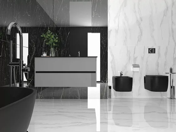 Фото Керамогранит Estrada Nero 60x120 Индия