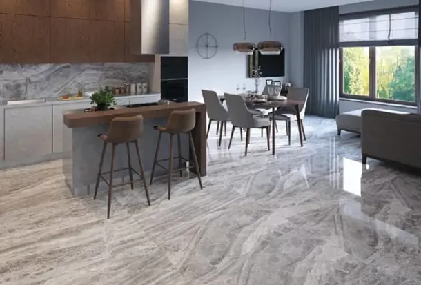 Фото Керамогранит Hazel Cobalto High Gloss 60x120 (С0004280) Индия