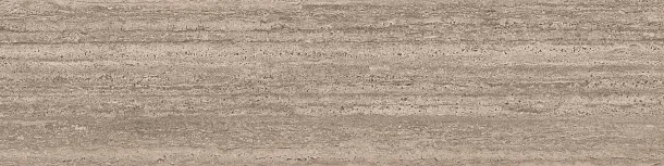 Фото Ступень Kerama Marazzi Про Травертин фронтальная клееная бежевый тёмный матовый обрезной 33x119,5x0,9 (KM6012G0771RGCF) Россия
