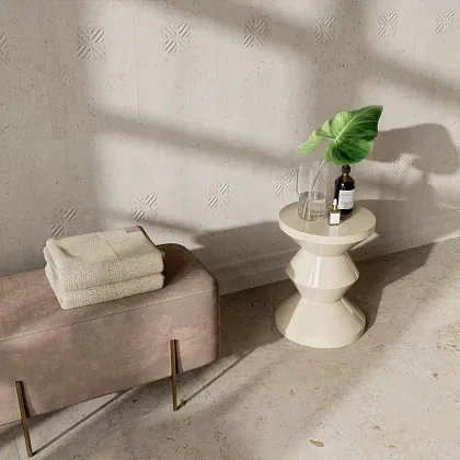 Фото Бордюр 11209R\4 Карму серый светлый матовый обрезной 30х9,6 Россия