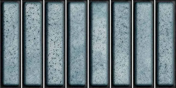 Фото керамическая плитка El Barco Domino Azul Glossy 15x30 Испания