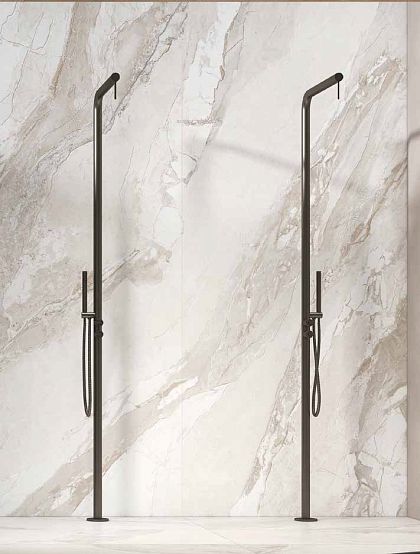 Фото Керамогранит Bottega B71408 Blend White Honed Ret 60x120 Италия