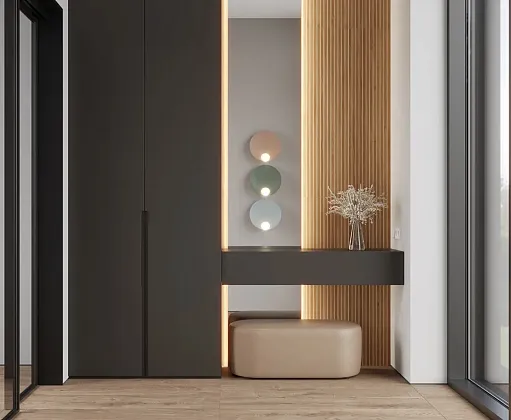 Фото Керамогранит Laparet Wood Canarium Almond Stripes Тёмно-Бежевый Матовый Карвинг 60Х120 Индия