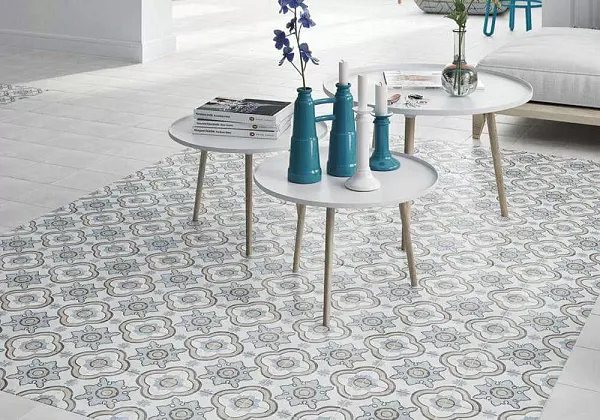 Фото Керамогранит Adobe Gales Decor White Mate 20x20 Испания