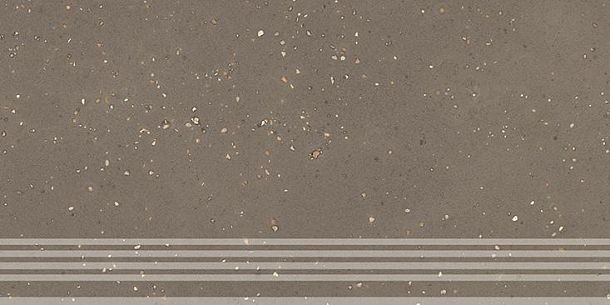 Фото Ступень Kerama Marazzi Пунтум коричневый матовый обрезной 30x60x0,8 (KM6060G1221R8GRF) Россия