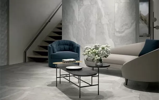 Керамогранит CARACALLA BIANCO 60x120 для гостиной, для ванной, для прихожей Фото Керамогранит CARACALLA BIANCO 60x120 Испания