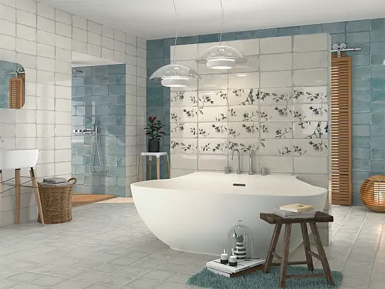 Фото Плитка PT02550 Esenzia Fabola Blu Mix 15x30 Испания