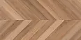 Керамогранит Laparet Wood Canarium Chevron M Тёмно-Бежевый Матовый Карвинг 60Х120