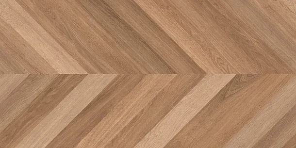 Фото Керамогранит Laparet Wood Canarium Chevron M Тёмно-Бежевый Матовый Карвинг 60Х120 Индия
