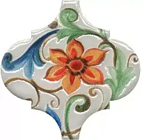 Фото Декор VT\A578\65000 Арабески Тоскана 2 глянцевый 6,5x6,5