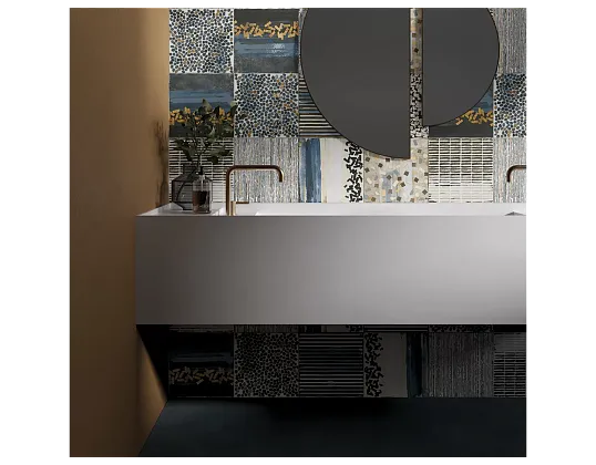 Фото Керамогранит 1006001 Affreschi Klimt Rett R9 60x120 Италия