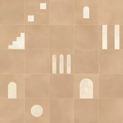 Фото Керамогранит Keope KH3K CottoMilano Creta Archetipo Decoro Ultramatt / Glossy 20x20 Италия