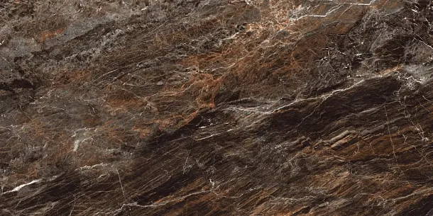 Фото Керамогранит Romano Versailles Brown High Glossy 60x120 Индия