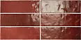 Плитка Equipe 24467 Artisan Burgundy 6,5x20