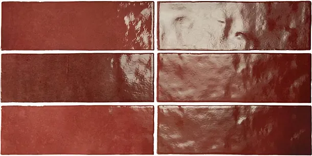 Фото Плитка Equipe 24467 Artisan Burgundy 6,5x20 Испания