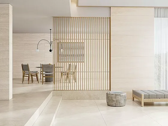 Фото Керамогранит Tau Ceramica Travertino Gold Rec. 60x120 Испания