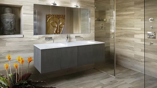 Фото Керамогранит 60946 SAVANNA CREAM RET 15*60 Италия