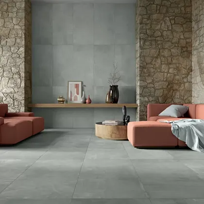Фото Керамогранит Dado Ceramica 303948 Paint Salvia Rett R10 60x120 Италия