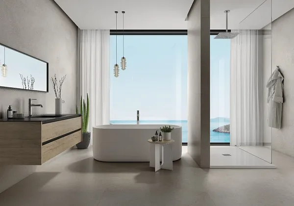 Фото Керамогранит Jano Tiles Vien Grove Crema 60x120 Испания