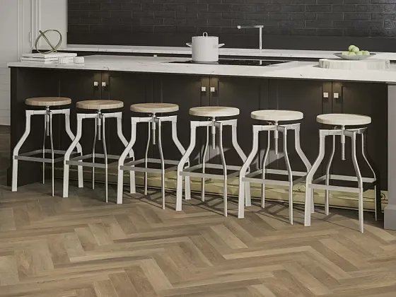 Фото Керамогранит Rondine Group 1040233 Missouri Eiche Noce 15x61 Италия