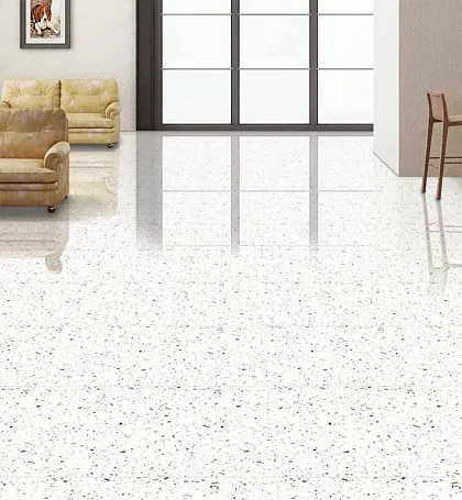 Керамогранит Metro White Glossy 60x60 для гостиной, для ванной, для туалета, для прихожей Фото Керамогранит Metro White Glossy 60x60 Индия
