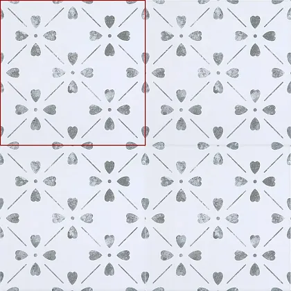Фото керамическая плитка DeShun Ceramics Art Decor DC283 20x20 Китай