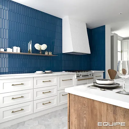 Фото Плитка Equipe 25829 Arrow Blue Canard 5x25 Испания