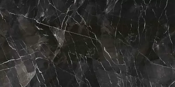 Фото Керамогранит Kutahya Seramik Black Calacatta Kristal Parlak Nano Rectified 60x120 Турция