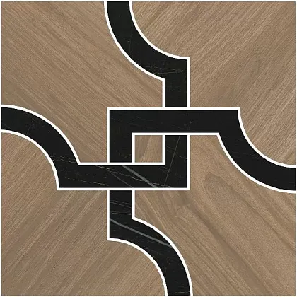 Фото Декор ID133 Монтиони наборный 1 матовый 30x30 Россия