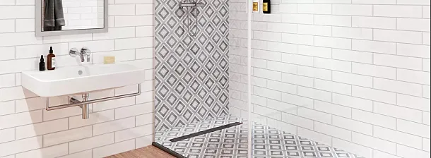 Фото Керамогранит Smile Tile Artisan Blue 19,8x19,8 Индия