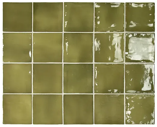 Фото Плитка Equipe 26918 Basil Green 10x10 Испания