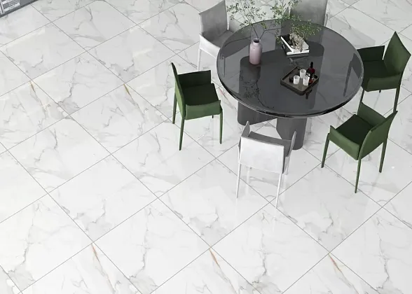 Фото Керамогранит Eternal ETMAR1211MT6060 Calacatta Elite Matt 60x60 Индия