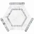 Керамогранит Monopole Ibiza White 22x25