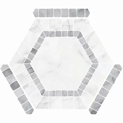 Фото Керамогранит Monopole Ibiza White 22x25 Испания