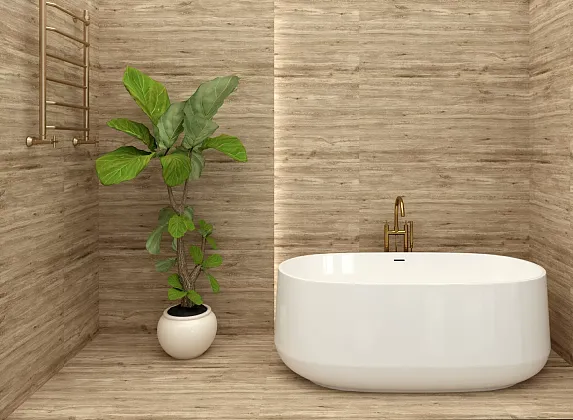 Фото Керамогранит Usak Seramik Old Wood Brown Matt 60x120 Турция