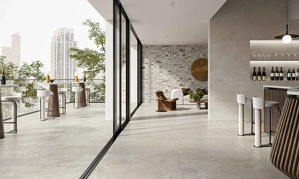 Фото Керамогранит Century 144807 Cristalia Metrix Natural Evolution Rect 60x120 Италия