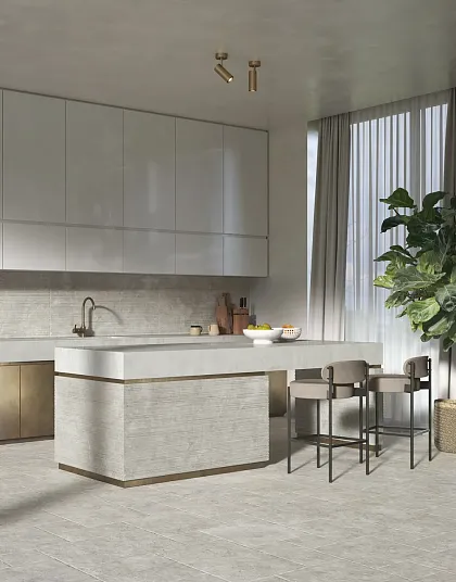 Фото Керамогранит Fondovalle ROT019 Royal Travertino Ebur Vein Real Matt 60x120 Италия