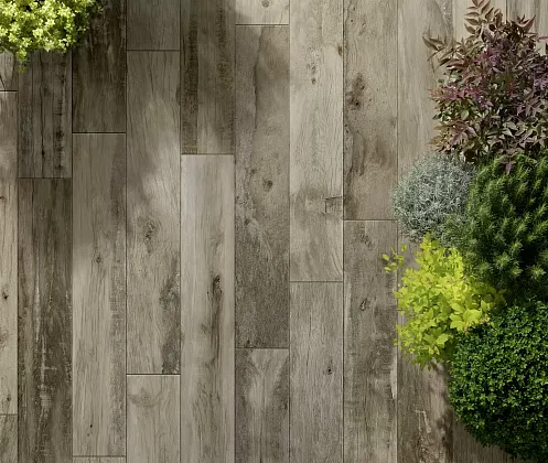 Фото Керамогранит R56D Woodmania Musk R10 20x120 Италия