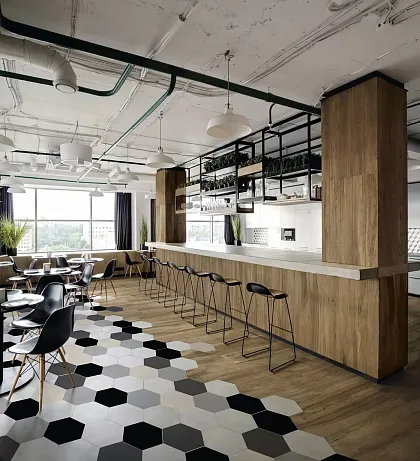 Фото Керамогранит Hexa White 23,2x26,7 Испания