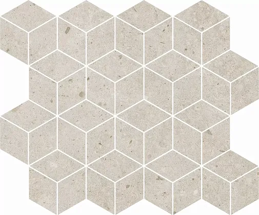 Фото Декор T017\14054 Риккарди мозаичный бежевый матовый 45x37,5 Россия